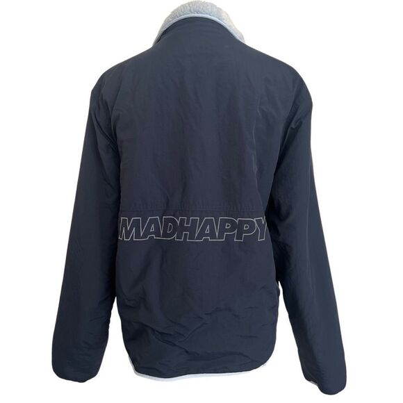 Madhappy Unisex Outdoors Reversible Nylon Jacket Blue Medium NEW - Picture 4 of 12